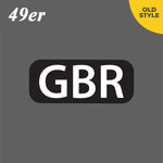 49er Sail Branding  |  Old Style